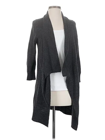 Pre-owned Eileen Fisher Cardigan Sweater In Gray