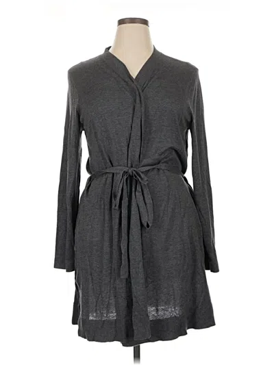 Eileen Fisher Cardigan Sweater In Gray
