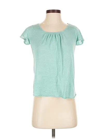 Pre-owned Eileen Fisher Cardigan Sweater In Green