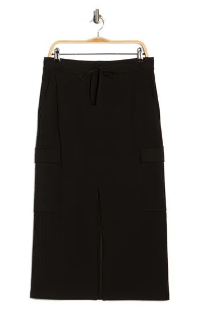 Eileen Fisher Cargo Maxi Skirt In Black