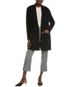 Eileen Fisher Cashmere & Silk-blend Long Cardigan In Black