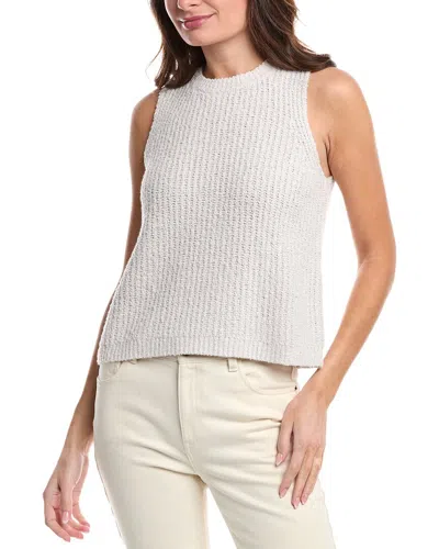 Eileen Fisher Cashmere-blend Tank In White