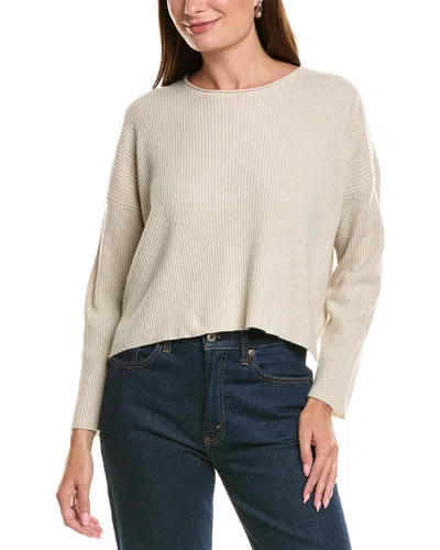 Eileen Fisher Cashmere Knit Sweater In Neutral