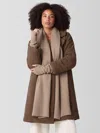 Eileen Fisher Cashmere Silk Bliss Glovelettes In Brown
