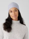 Eileen Fisher Cashmere Silk Bliss Hat In White