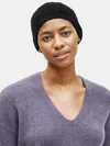 Eileen Fisher Cashmere Silk Bliss Hat In Black