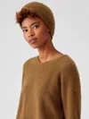 Eileen Fisher Cashmere Silk Bliss Hat In Brown