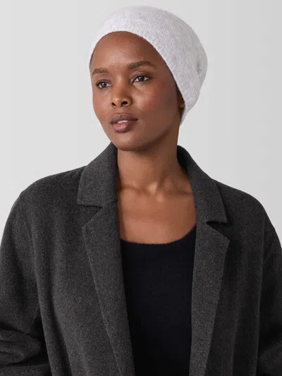 Eileen Fisher Cashmere Silk Bliss Hat In Dove