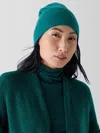 Eileen Fisher Cashmere Silk Bliss Hat In Green