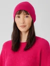 Eileen Fisher Cashmere Silk Bliss Hat In Pink