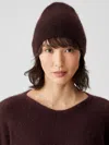 Eileen Fisher Cashmere Silk Bliss Hat In Purple