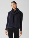 Eileen Fisher Cashmere Silk Bliss Scarf In Blue
