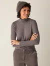 Eileen Fisher Cashmere Silk Boucle Bliss Hat In Brown