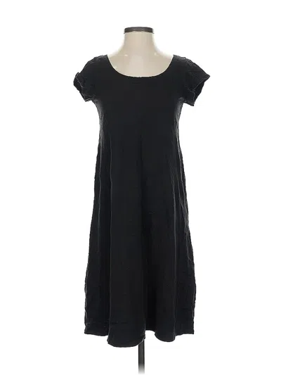 Pre-owned Eileen Fisher Casual Dress In Black