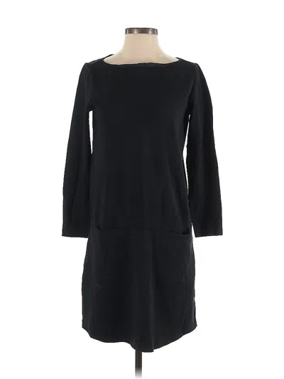 Pre-owned Eileen Fisher Casual Dress In Black