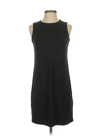 Pre-owned Eileen Fisher Casual Dress In Black