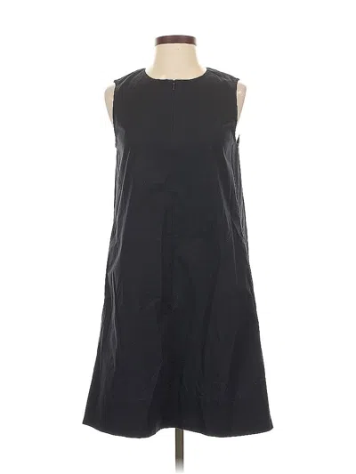 Pre-owned Eileen Fisher Casual Dress In Black