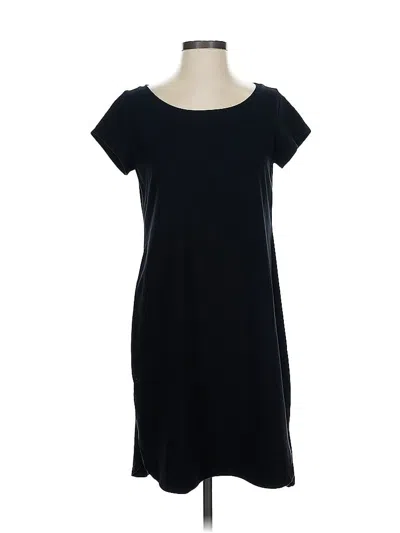 Pre-owned Eileen Fisher Casual Dress In Black