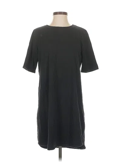 Pre-owned Eileen Fisher Casual Dress In Black