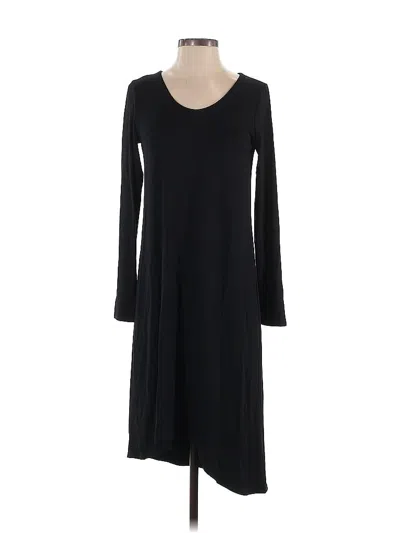 Pre-owned Eileen Fisher Casual Dress In Black
