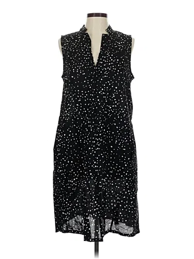 Pre-owned Eileen Fisher Casual Dress In Black