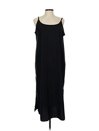 Pre-owned Eileen Fisher Casual Dress In Black