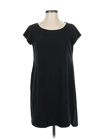 Pre-owned Eileen Fisher Casual Dress In Black