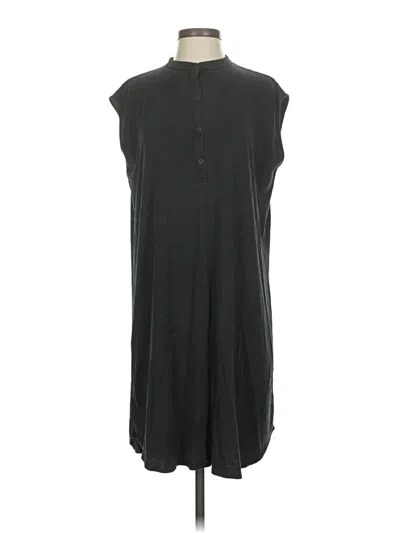 Pre-owned Eileen Fisher Casual Dress In Black