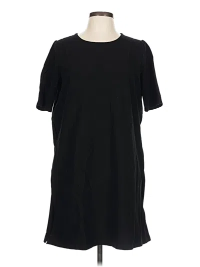 Pre-owned Eileen Fisher Casual Dress In Black