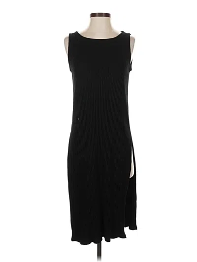 Pre-owned Eileen Fisher Casual Dress In Black
