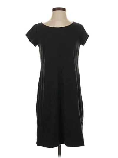 Pre-owned Eileen Fisher Casual Dress In Black