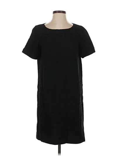 Pre-owned Eileen Fisher Casual Dress In Black