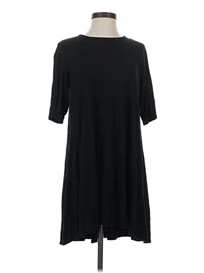 Pre-owned Eileen Fisher Casual Dress In Black