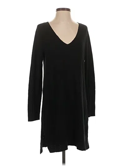 Pre-owned Eileen Fisher Casual Dress In Black