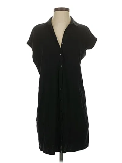 Pre-owned Eileen Fisher Casual Dress In Black