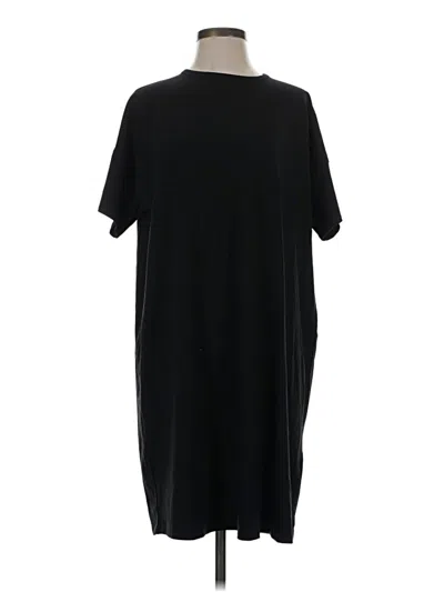 Pre-owned Eileen Fisher Casual Dress In Black