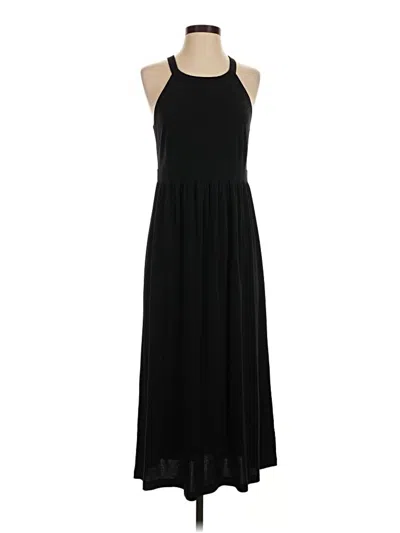 Pre-owned Eileen Fisher Casual Dress In Black