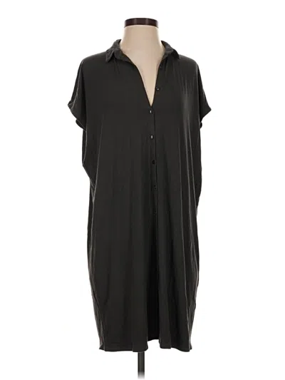 Pre-owned Eileen Fisher Casual Dress In Black