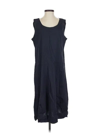 Pre-owned Eileen Fisher Casual Dress In Blue
