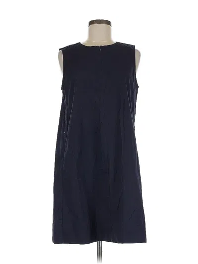 Pre-owned Eileen Fisher Casual Dress In Blue