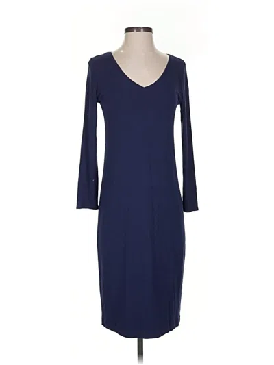 Pre-owned Eileen Fisher Casual Dress In Blue
