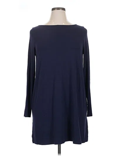 Pre-owned Eileen Fisher Casual Dress In Blue
