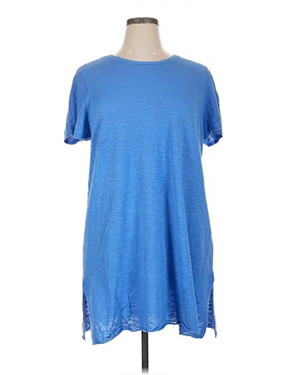 Pre-owned Eileen Fisher Casual Dress In Blue