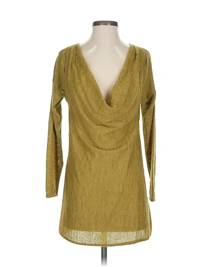 Pre-owned Eileen Fisher Casual Dress In Gold