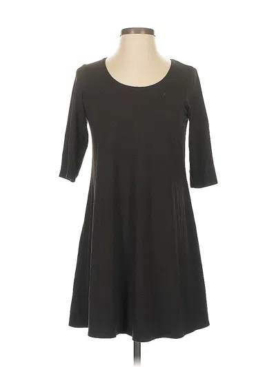 Pre-owned Eileen Fisher Casual Dress In Gray