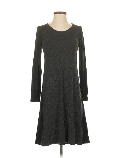Pre-owned Eileen Fisher Casual Dress In Gray