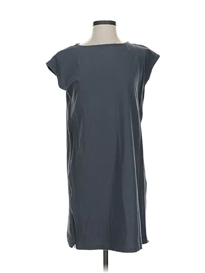 Pre-owned Eileen Fisher Casual Dress In Gray
