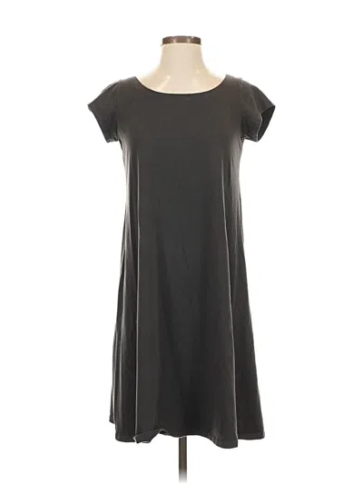 Pre-owned Eileen Fisher Casual Dress In Gray