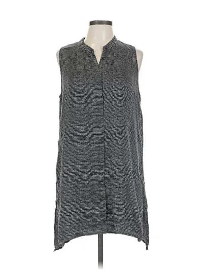 Pre-owned Eileen Fisher Casual Dress In Gray