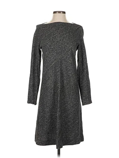 Pre-owned Eileen Fisher Casual Dress In Gray